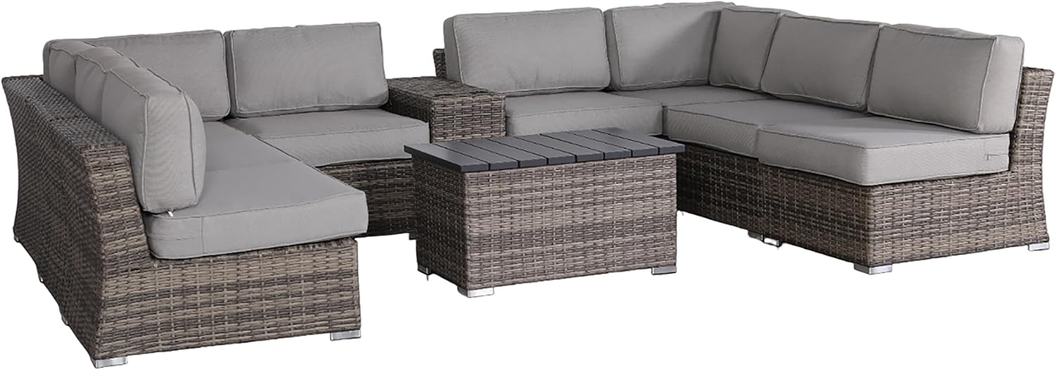 10 piece sectional seating group,10 piece sectional with cushions,sectional seating group worth buying,best large sectional for family room,should I buy a modular sectional,10 piece sectional pros and cons - detailed features and technical specifications