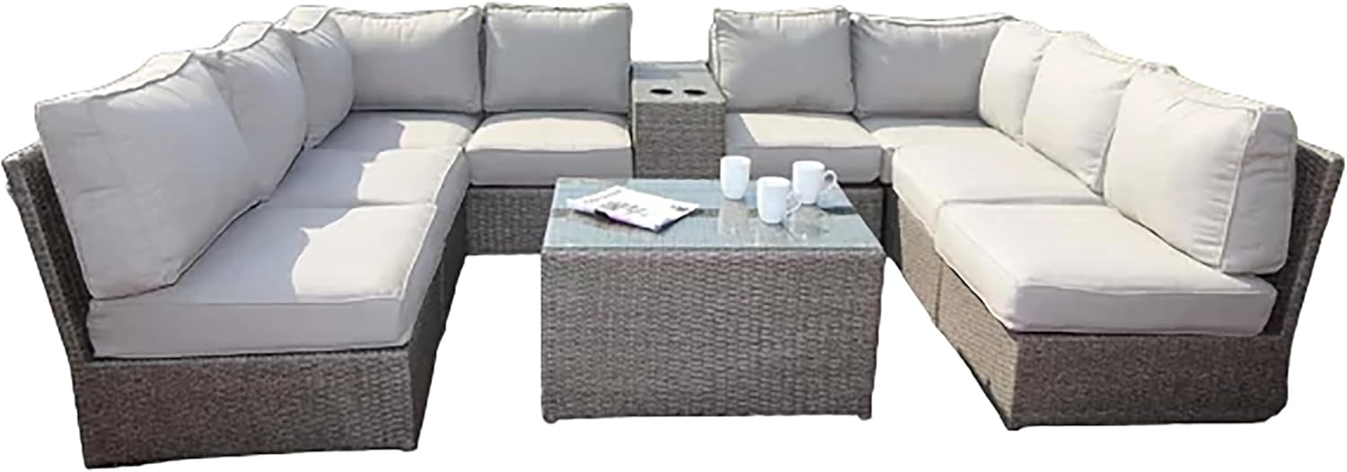 10 piece wicker sectional set,should I buy wicker patio sectional,rattan sectional sofa pros cons,weather resistant wicker outdoor set,best outdoor furniture for patio,gray wicker sectional with cup table performance testing and real-world results