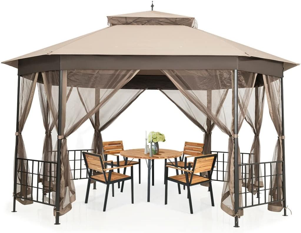Step-by-step guide for 10x12 octagonal patio gazebo,10x12 gazebo worth buying,octagonal gazebo pros cons,patio gazebo with netting sidewalls,best 10x12 outdoor gazebo,should I buy a 10x12 octagonal gazebo - complete tutorial