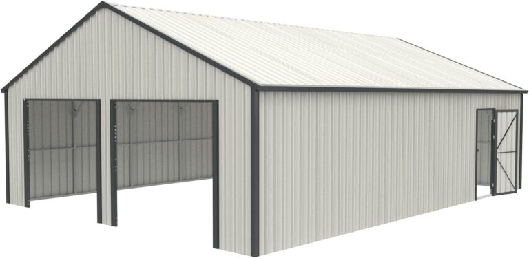 Image 1 of 25x33 metal garage shed worth it