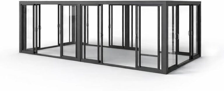 Image 1 of 4-sided glass pergola worth it