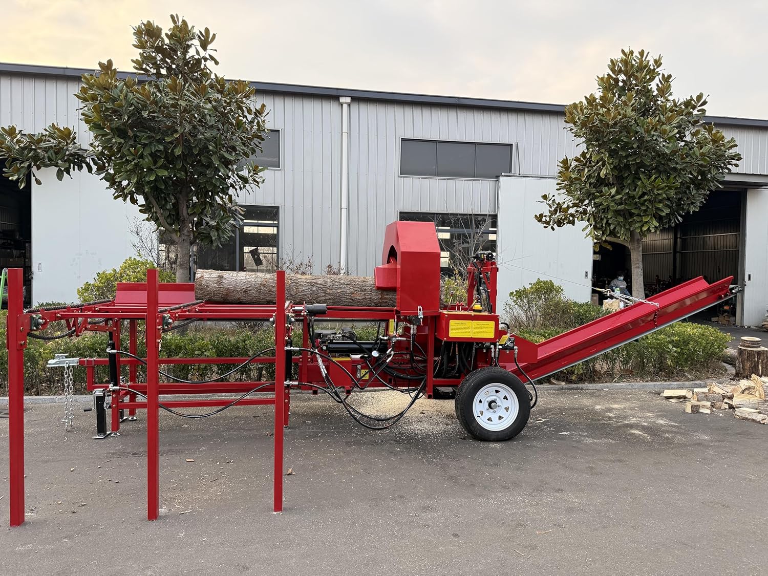 45T firewood processor 20HP GX630,buy 45 ton firewood processor,best firewood processor for farm,45T wood splitter pros cons,should I buy a 45T firewood processor,45T vs other firewood processors performance testing and real-world results