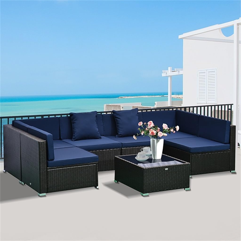 7 piece patio furniture set best,buy patio furniture set,patio furniture set pros cons,best rattan wicker set,outdoor sectional furniture worth buying,should I buy a 7 piece patio set unboxing and complete package contents