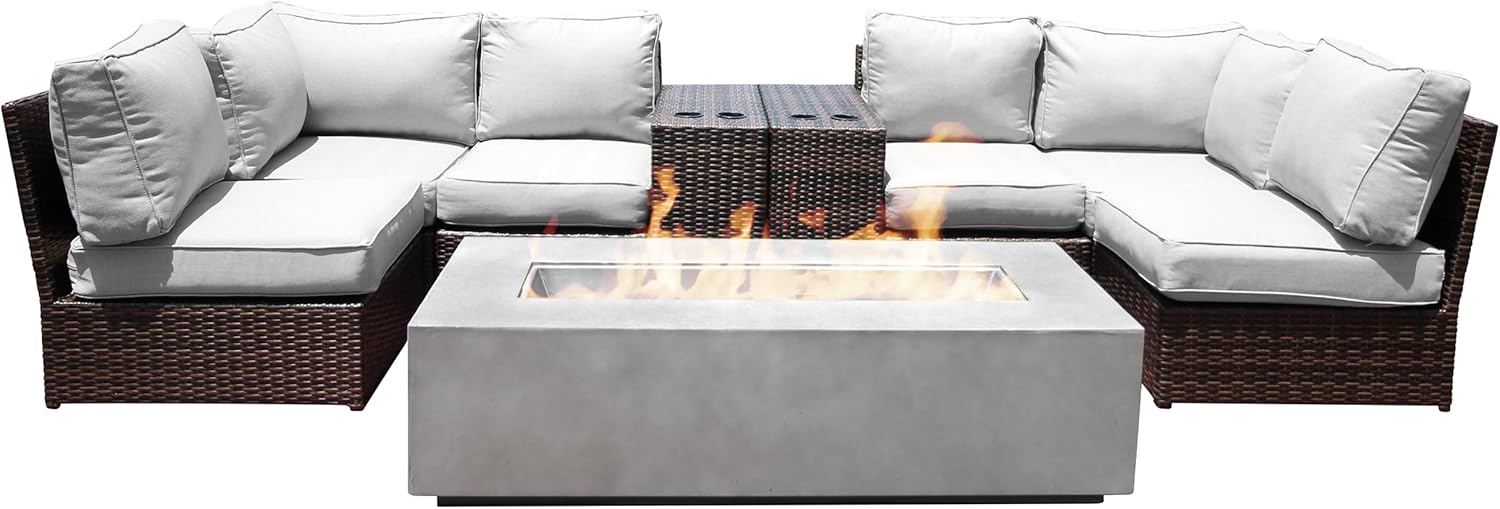 9 piece wicker sectional set,should I buy a wicker sectional,best outdoor sectional sets,9 piece sectional pros cons,wicker sectional worth buying,brown wicker sectional vs alternatives - detailed features and technical specifications