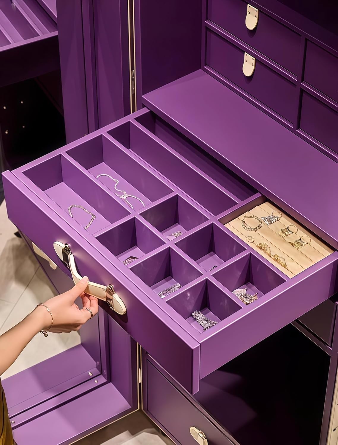 FENGSHUI-CAISHEN jewelry box worth it,should I buy FENGSHUI-CAISHEN jewelry armoire,FENGSHUI-CAISHEN vs other jewelry cabinets,FENGSHUI-CAISHEN jewelry box pros cons,FENGSHUI-CAISHEN handcarved wood quality,best Chinese decor jewelry storage unboxing and complete package contents