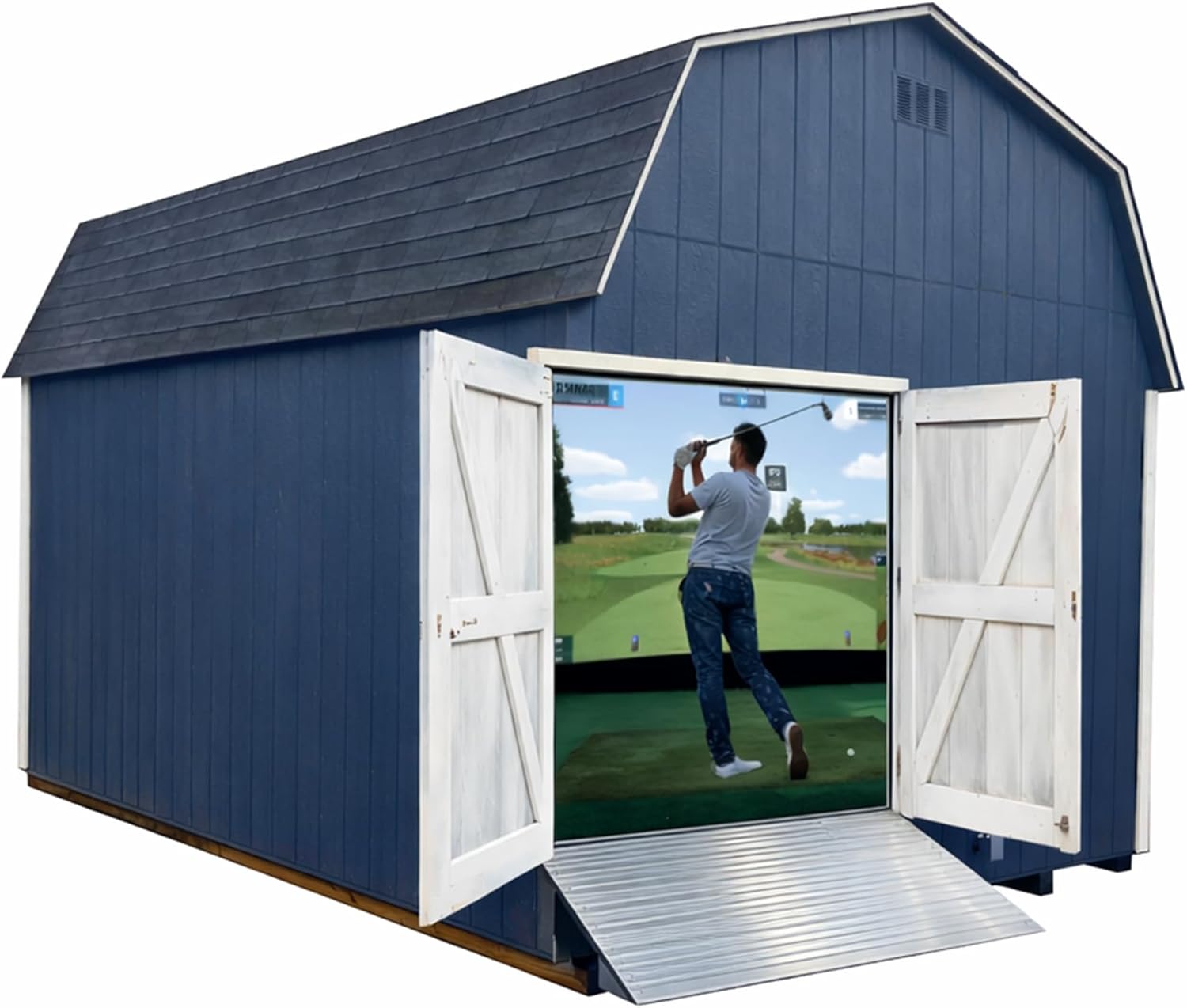 Impact Sports Golf Wood Shed worth it,should I buy Impact Sports Golf Wood Shed,Impact Sports Golf Wood Shed pros cons,best golf simulator shed for backyard,Impact Sports Golf Wood Shed vs alternatives,Impact Sports Golf Wood Shed worth buying - detailed features and technical specifications
