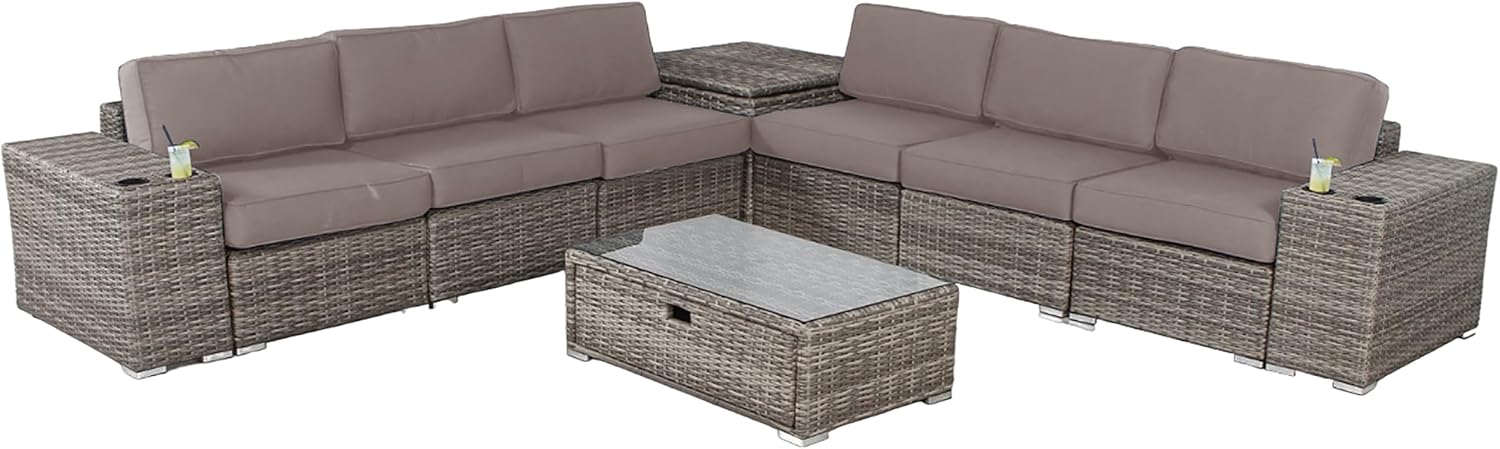 Living Source wicker seating group worth it,should I buy Living Source wicker set,Living Source QE220 pros cons,best 6 person wicker patio set,Living Source vs other brands,Living Source seating group honest opinion - detailed features and technical specifications