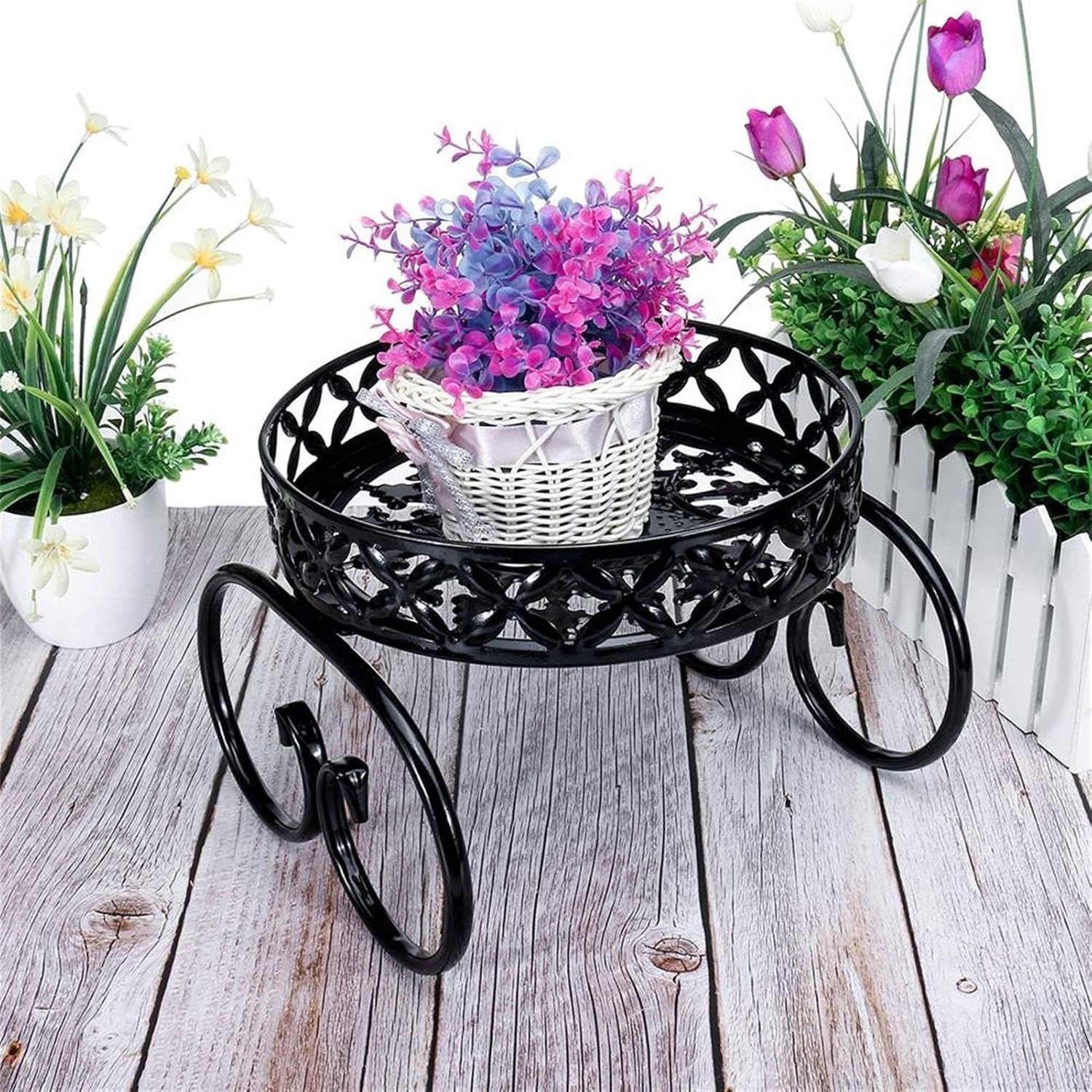 Step-by-step guide for MIIKHI metal plant stand single layer,small wrought iron plant stand for balcony,best single layer flower rack indoor,MIIKHI plant stand pros cons,heavy duty metal plant stand worth buying,floor plant stand vs tabletop alternatives - complete tutorial