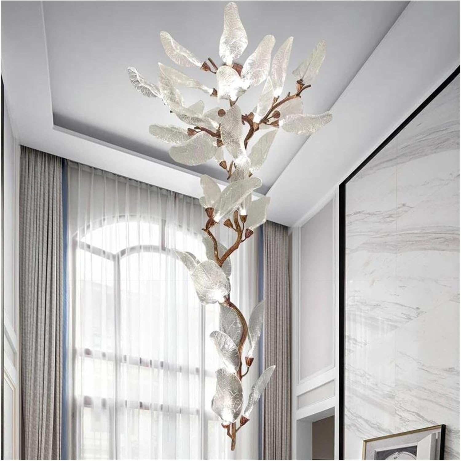 MOYEE resin leaf chandelier worth it,should I buy MOYEE leaf chandelier,MOYEE chandelier pros cons,best resin leaf ceiling light,MOYEE vs other chandeliers,MOYEE leaf chandelier honest opinion unboxing and complete package contents