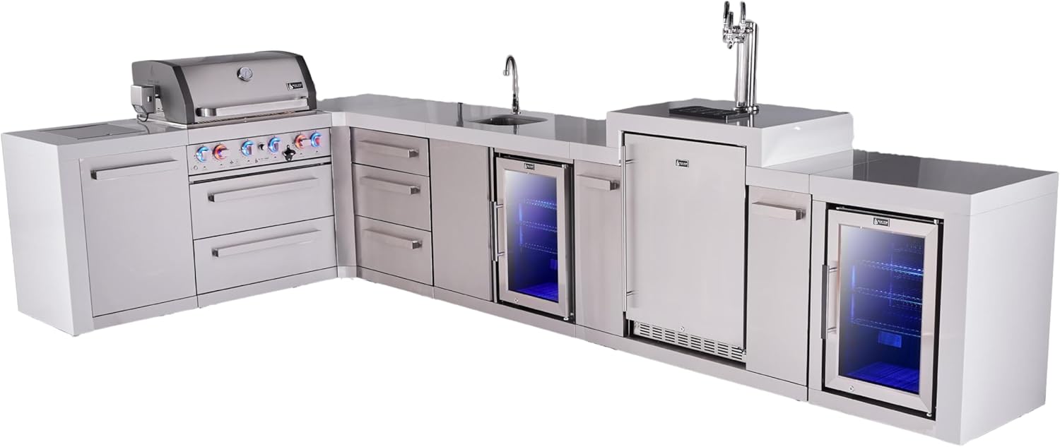 Mont Alpi 400 Deluxe outdoor kitchen island,Mont Alpi outdoor kitchen island pros cons,best modular outdoor kitchen island with kegerator,Mont Alpi 400 Deluxe worth buying,Mont Alpi vs other outdoor kitchen islands,should I buy Mont Alpi outdoor kitchen island - detailed features and technical specifications