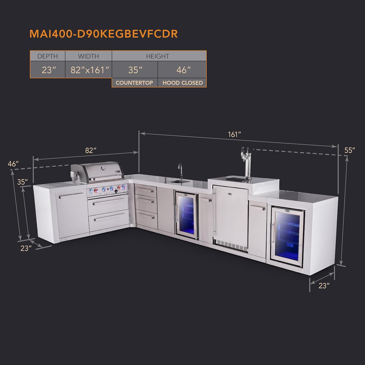Mont Alpi 400 Deluxe outdoor kitchen island,Mont Alpi outdoor kitchen island pros cons,best modular outdoor kitchen island with kegerator,Mont Alpi 400 Deluxe worth buying,Mont Alpi vs other outdoor kitchen islands,should I buy Mont Alpi outdoor kitchen island unboxing and complete package contents