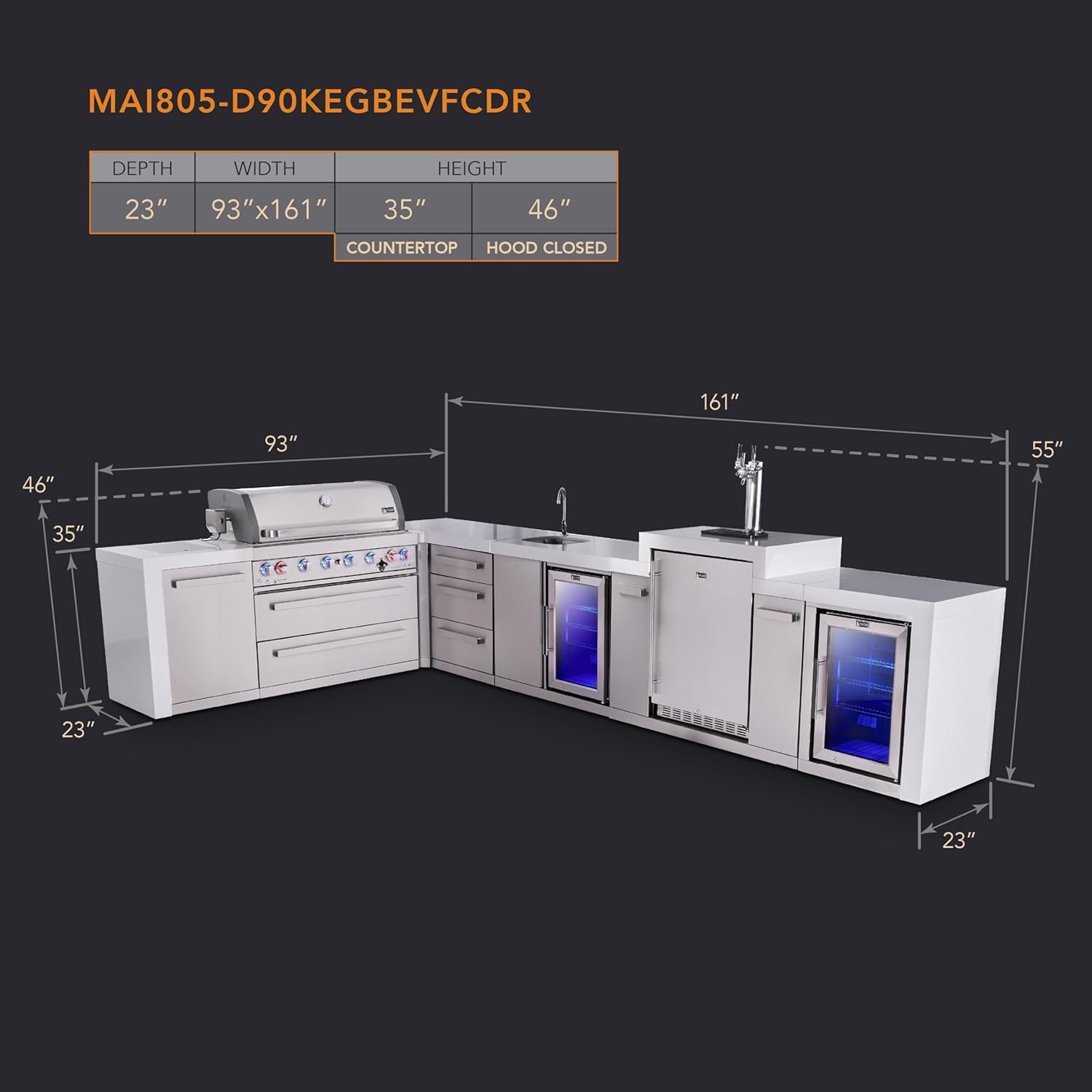 Mont Alpi 805 Deluxe worth it,should I buy Mont Alpi 805 Deluxe,Mont Alpi 805 Deluxe pros cons,best outdoor kitchen island with kegerator,Mont Alpi 805 Deluxe vs alternative,Mont Alpi 805 Deluxe worth buying unboxing and complete package contents