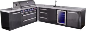 Image 1 of Mont Alpi 805 black series outdoor kitchen