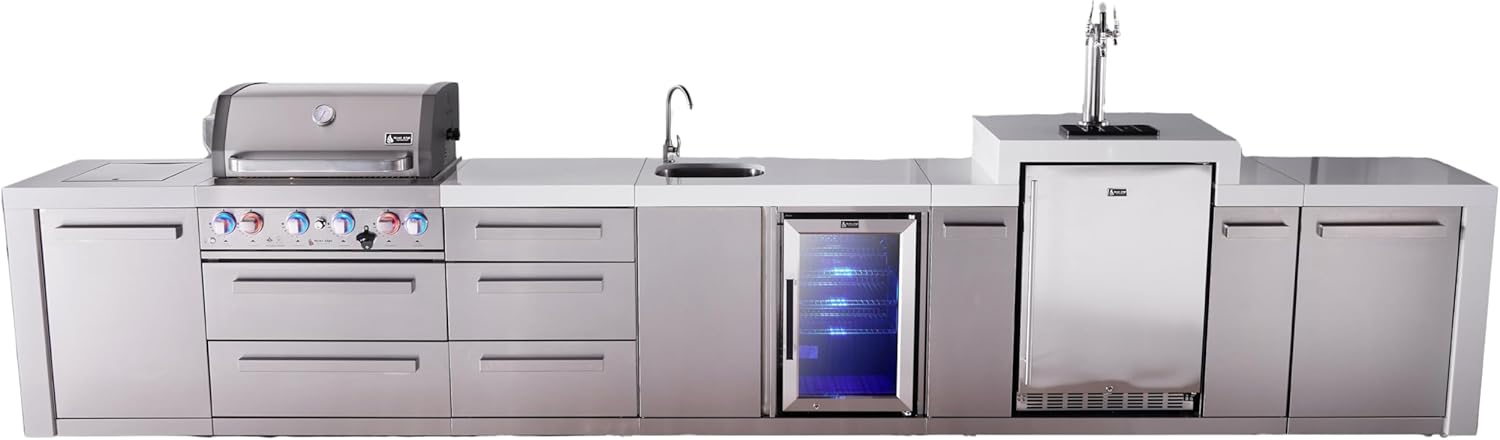 Mont Alpi outdoor kitchen island,buy Mont Alpi grill island,Mont Alpi outdoor kitchen pros cons,best built in gas grill island,Mont Alpi vs other outdoor kitchen,outdoor kitchen island worth buying - detailed features and technical specifications