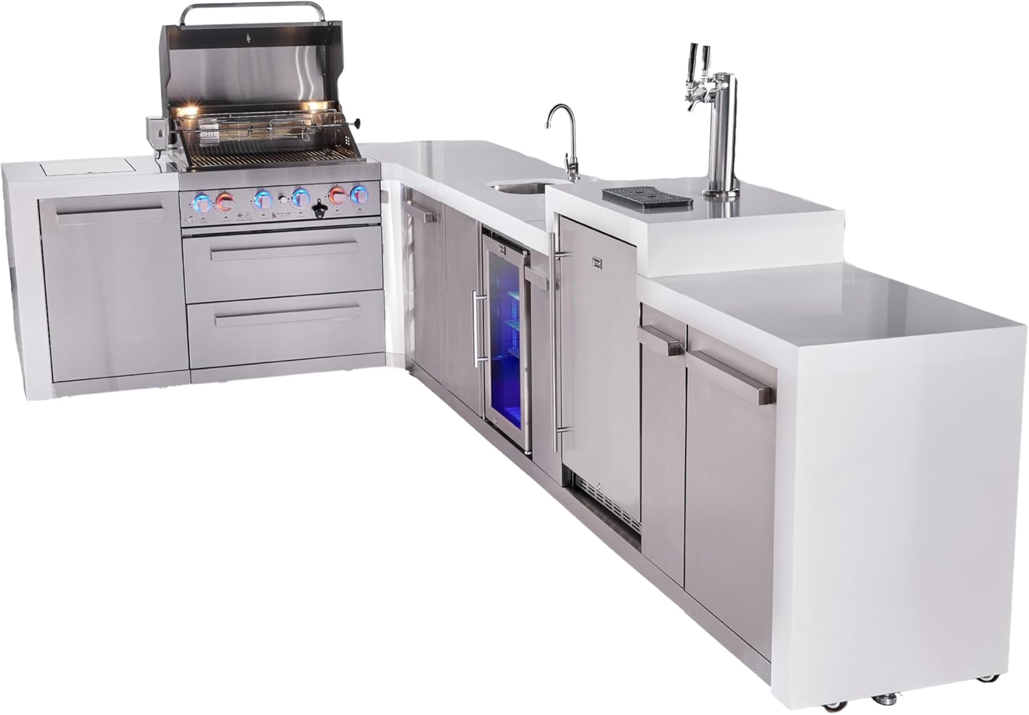 Mont Alpi outdoor kitchen island,Mont Alpi vs Bull outdoor kitchen,best outdoor kitchen island with kegerator,Mont Alpi 400 deluxe pros cons,should I buy Mont Alpi grill island,L-shaped outdoor kitchen island worth it performance testing and real-world results