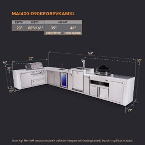 Mont Alpi outdoor kitchen island worth it,Mont Alpi vs alternative outdoor kitchen,Mont Alpi outdoor kitchen pros cons,should I buy Mont Alpi island,best outdoor kitchen island with kegerator,Mont Alpi outdoor kitchen features unboxing and complete package contents