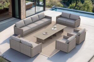 Image 1 of PURPLE LEAF patio furniture set pros cons