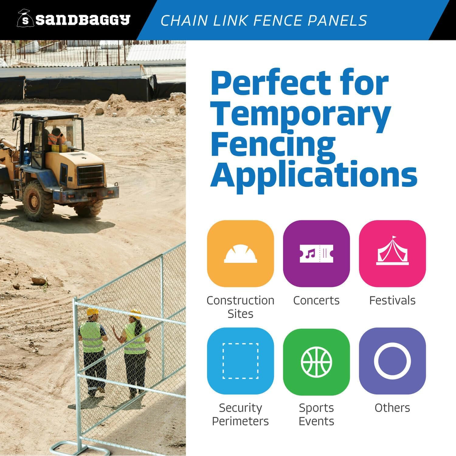 Sandbaggy chain link fence panel worth it,should I buy Sandbaggy fence panel,Sandbaggy vs other temporary fences,Sandbaggy fence panel pros cons,best temporary construction fence,Sandbaggy 6x12 fence worth buying performance testing and real-world results