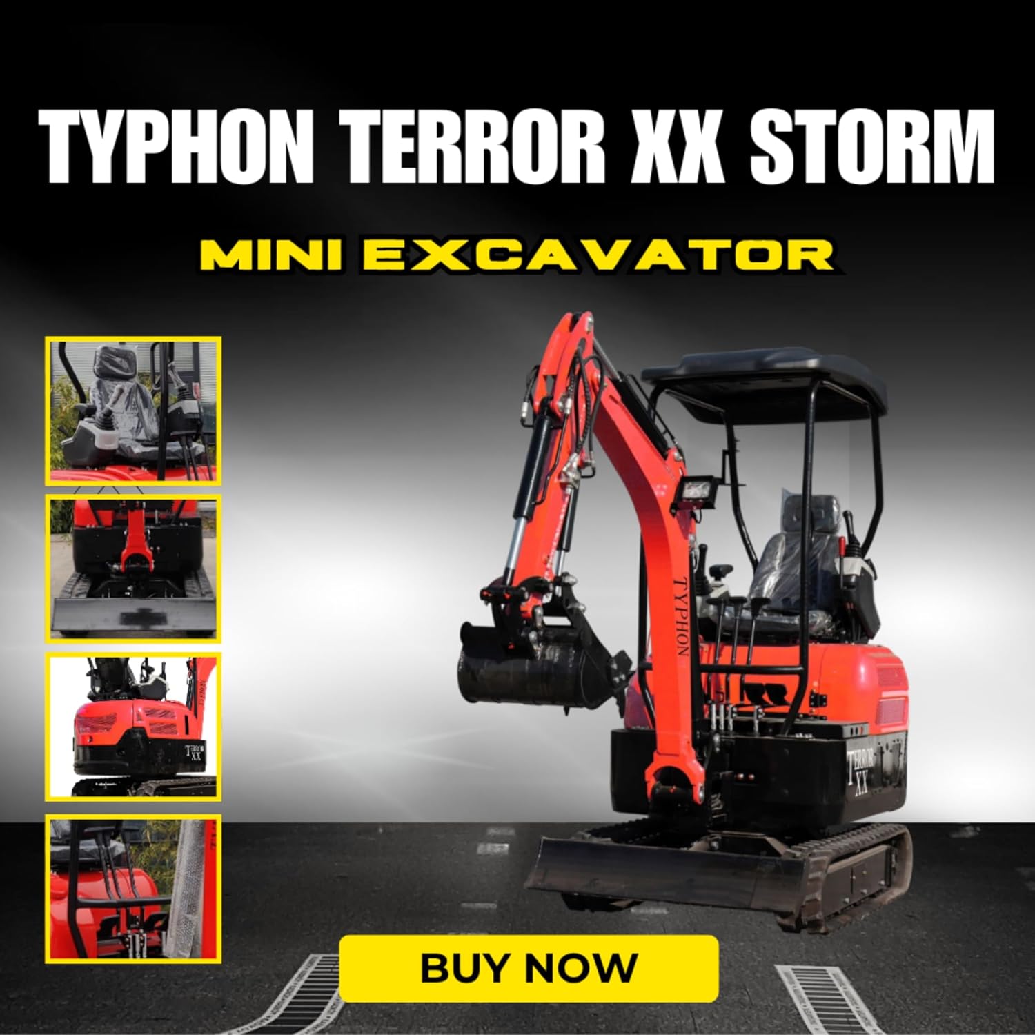 TYPHON Terror XX mini excavator worth buying,should I buy TYPHON Terror XX excavator,TYPHON Terror XX pros cons,TYPHON mini excavator vs competitors,TYPHON Terror XX excavator features,best mini excavator for small projects unboxing and complete package contents