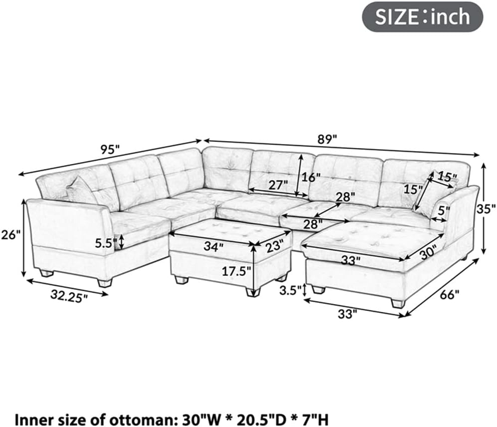 Step-by-step guide for U-Style sectional sofa worth it,U-Style sofa pros cons,U-Style sectional honest opinion,U-Style sofa vs alternatives,should I buy U-Style sectional,best U-shaped sofa with storage - complete tutorial