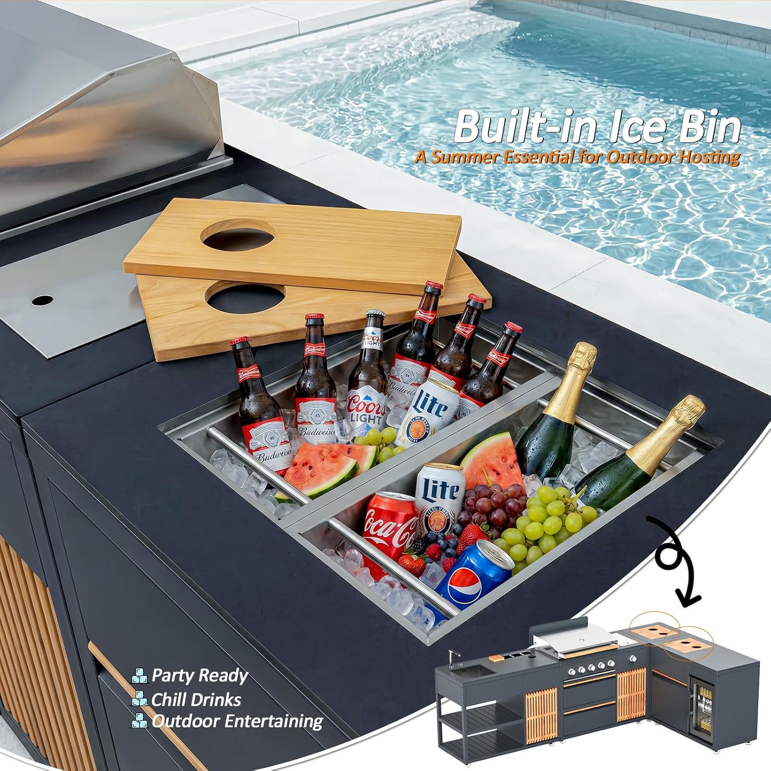 VESTIVIUM modular outdoor kitchen,best modular outdoor kitchen sets,VESTIVIUM outdoor kitchen worth buying,propane outdoor kitchen with sink and fridge,modular outdoor kitchen pros cons,where to buy VESTIVIUM outdoor kitchen performance testing and real-world results