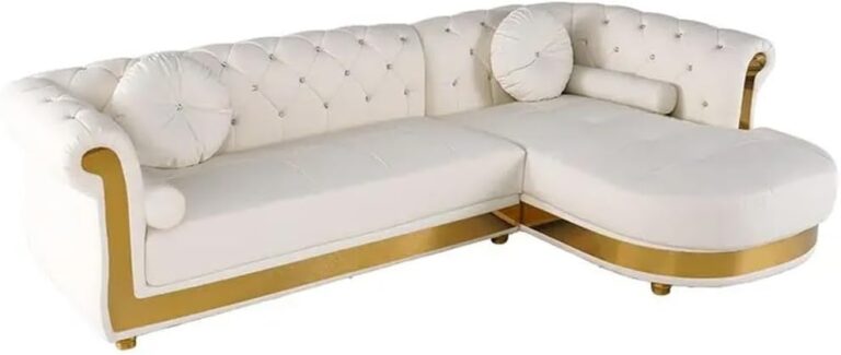 Image 1 of ZSLKDL white corner sectional sofa worth it