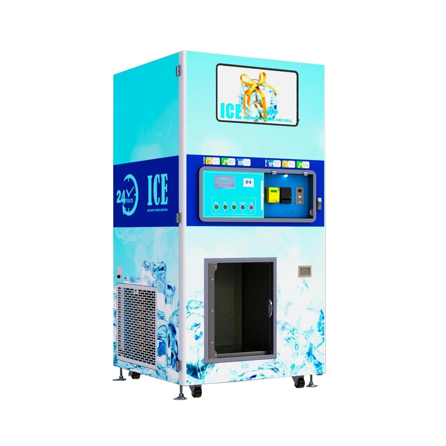 bagged ice vending machine worth buying,should I buy an ice vending machine,bagged ice machine pros and cons,best commercial ice vending machine,automatic ice vending machine vs alternatives,ice vending machine for business - detailed features and technical specifications