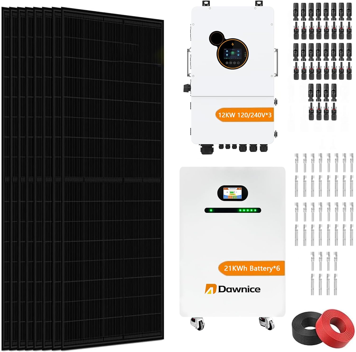 best 17kw hybrid solar power system,17kw solar system worth buying,17kw hybrid solar kit pros cons,Dawnice 17kw solar system honest,17kw solar system vs alternatives,should I buy a 17kw solar system - detailed features and technical specifications
