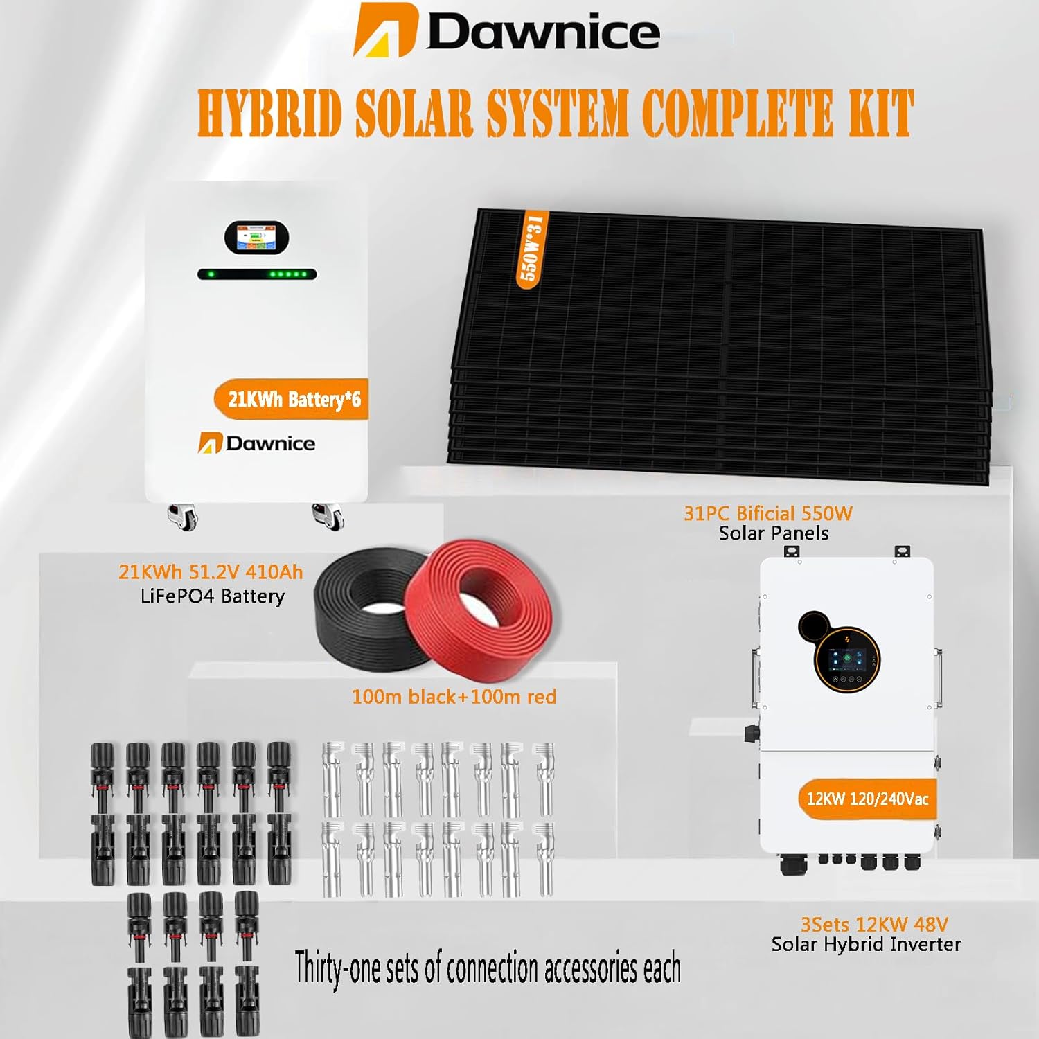 Step-by-step guide for best 17kw hybrid solar power system,17kw solar system worth buying,17kw hybrid solar kit pros cons,Dawnice 17kw solar system honest,17kw solar system vs alternatives,should I buy a 17kw solar system - complete tutorial