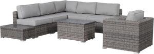 Image 1 of best 6 person seating group with cushions