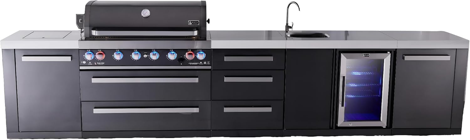 best Mont Alpi outdoor kitchen island,Mont Alpi 805 outdoor kitchen review,Mont Alpi vs other outdoor kitchen,should I buy Mont Alpi outdoor kitchen,Mont Alpi 157W pros cons,best luxury outdoor kitchen island - detailed features and technical specifications