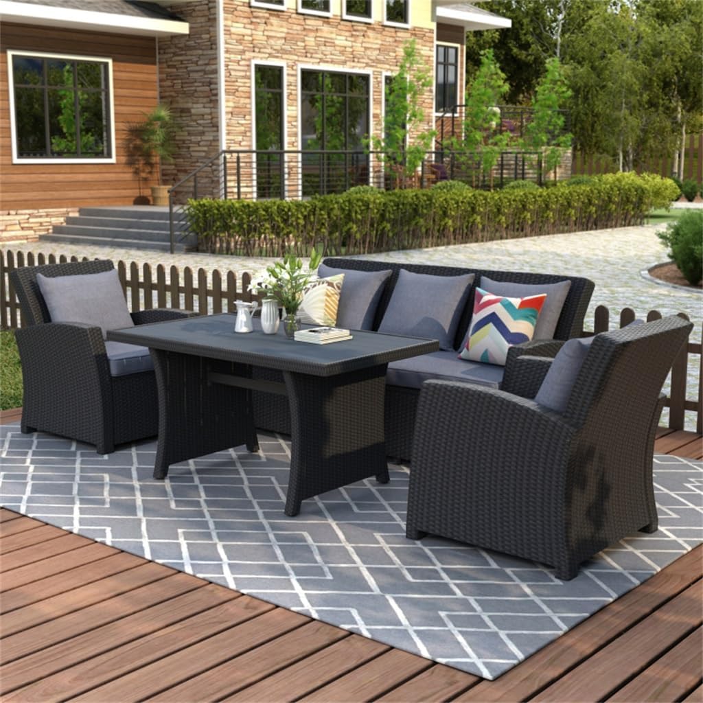best black wicker patio set,black wicker patio set pros cons,should I buy a black wicker patio set,black wicker patio set worth buying,best outdoor conversation set,black wicker vs other patio furniture unboxing and complete package contents