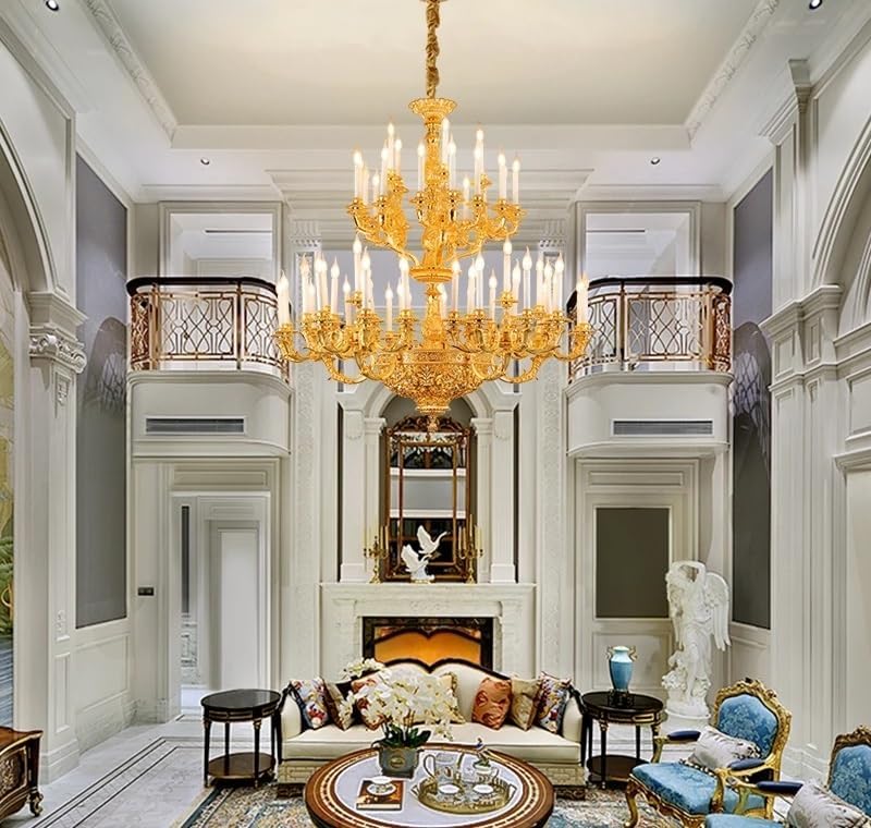 best brass chandelier worth buying,should I buy a brass chandelier,brass chandelier pros and cons,brass chandelier vs other materials,luxury brass chandelier honest assessment,big brass chandelier quality unboxing and complete package contents