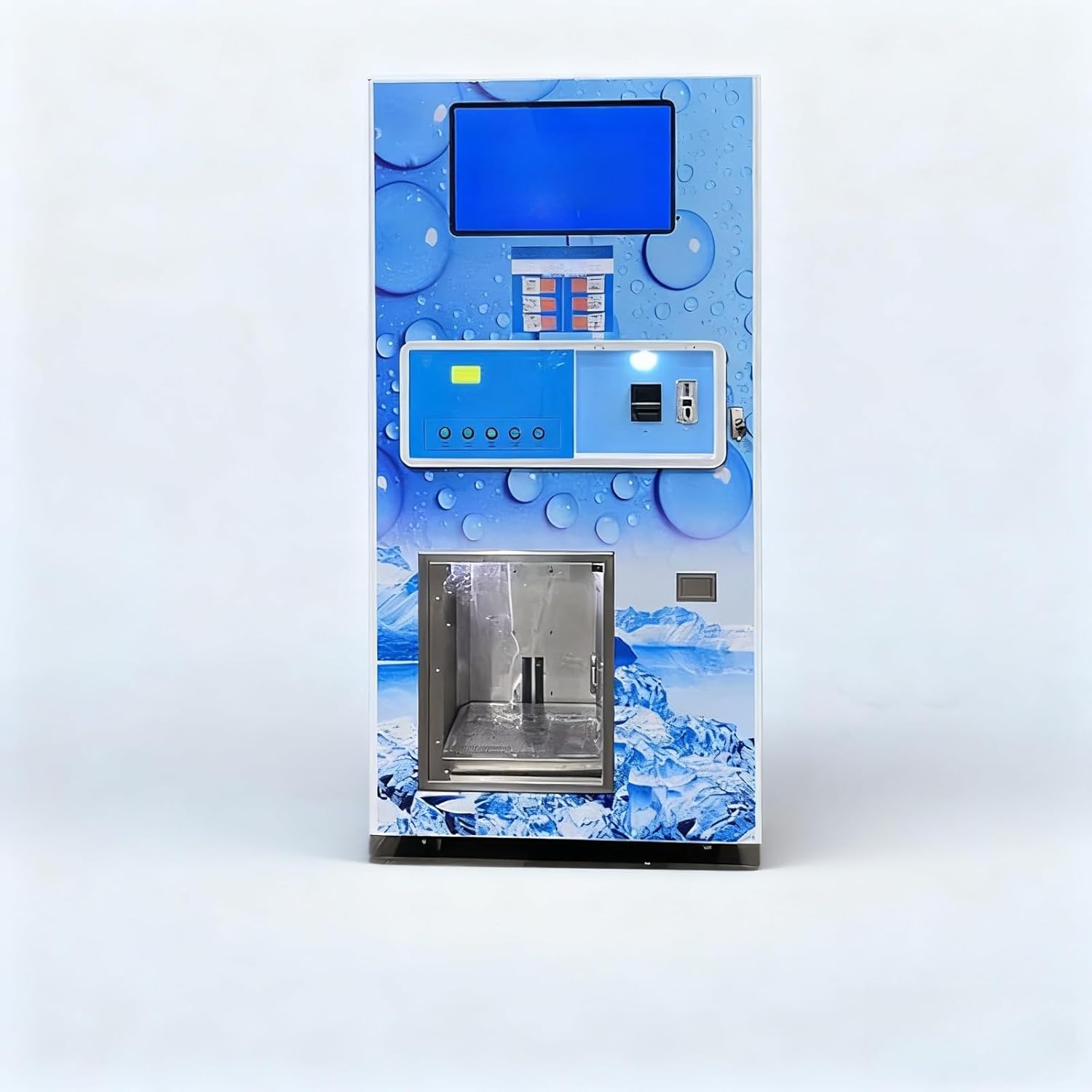 best commercial ice vending machine,commercial ice vending machine worth buying,automatic ice vending machine pros cons,ice vending machine for gas stations,should I buy an ice vending machine,stainless steel ice vending machine - detailed features and technical specifications