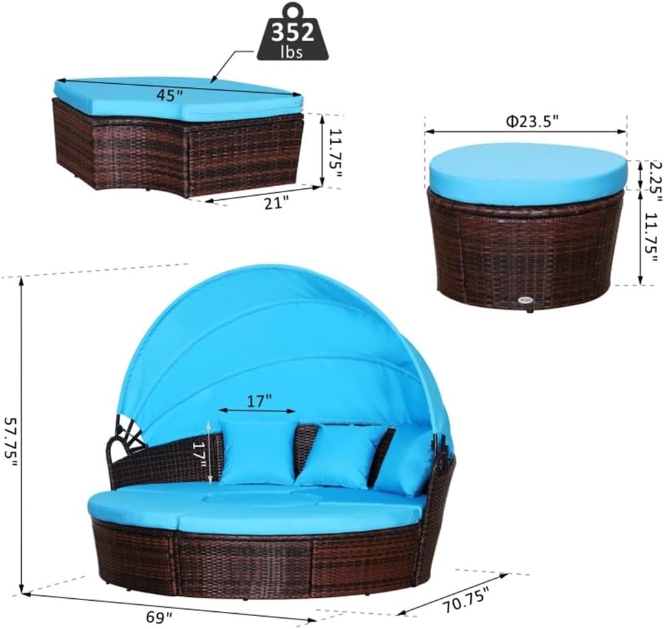 Step-by-step guide for best convertible rattan patio set,should I buy convertible rattan patio set,convertible rattan patio set pros cons,rattan patio set with canopy worth it,best rattan daybed with canopy - complete tutorial