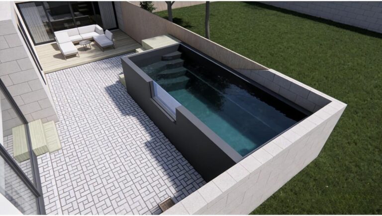 Image 1 of best fiberglass plunge pool