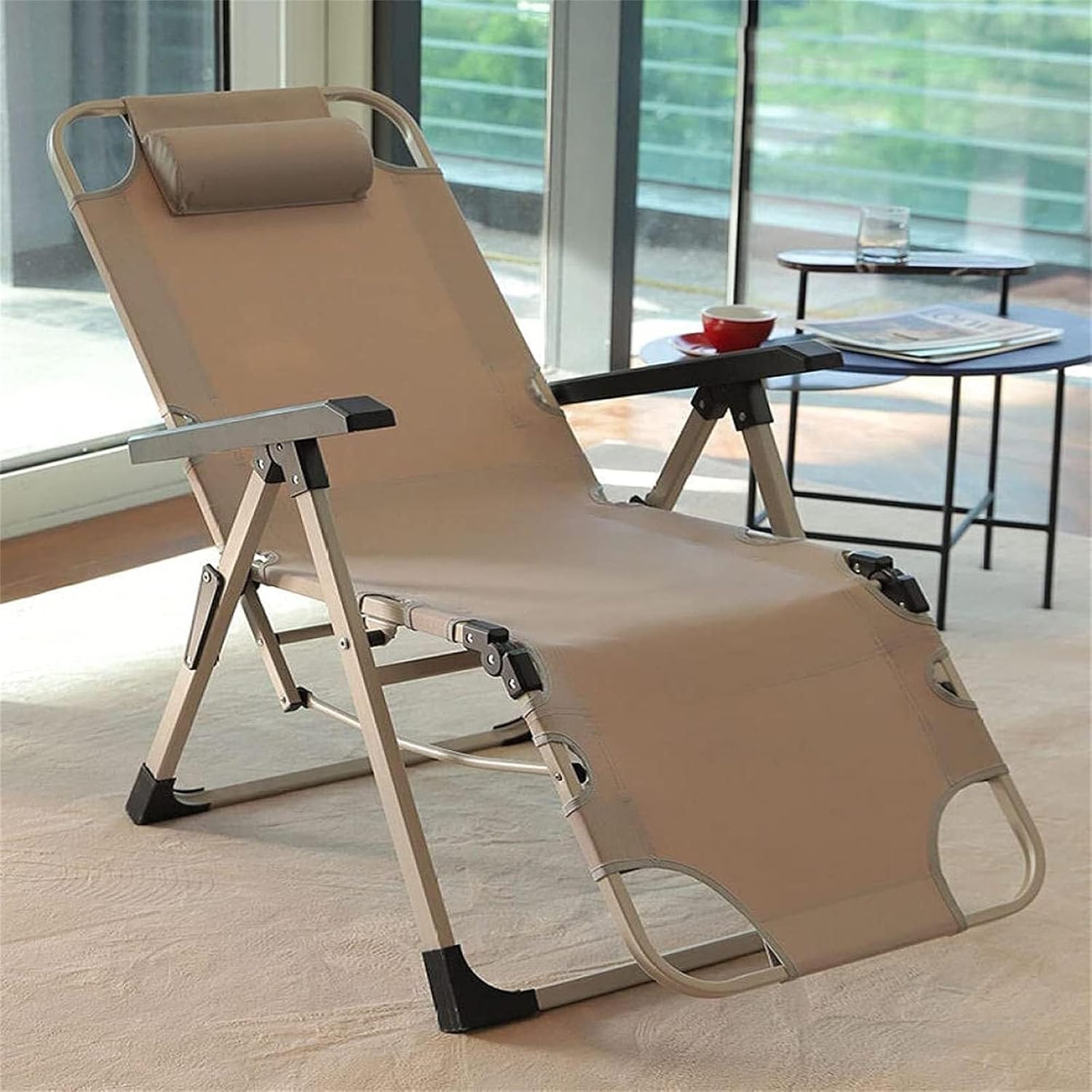 best folding reclining lounge chair,folding reclining lounge chair worth buying,GEJINTAO lounge chair pros cons,adjustable garden chair with cushion,should I buy a folding recliner,best outdoor lounge chair for heavy weight unboxing and complete package contents