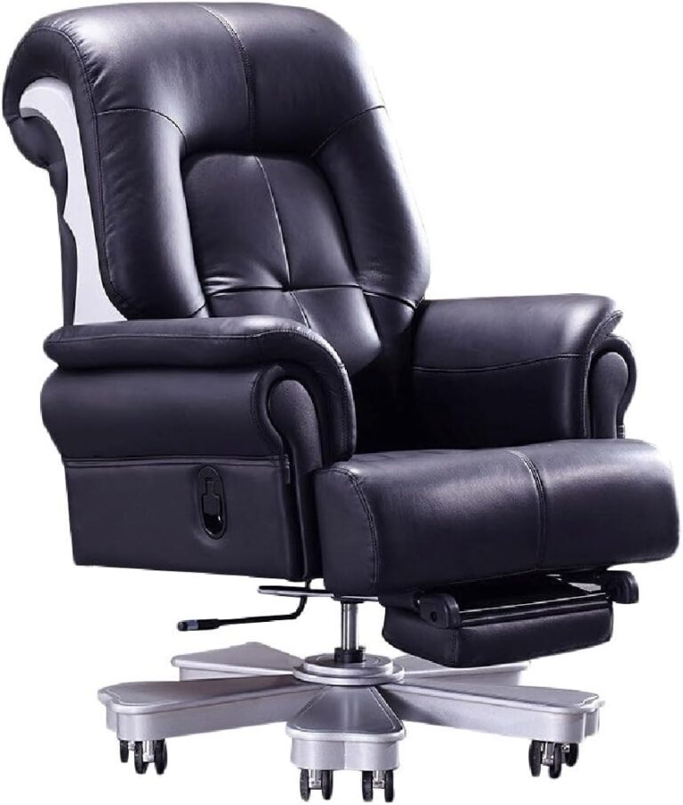 Image 1 of best fully reclining executive leather chair