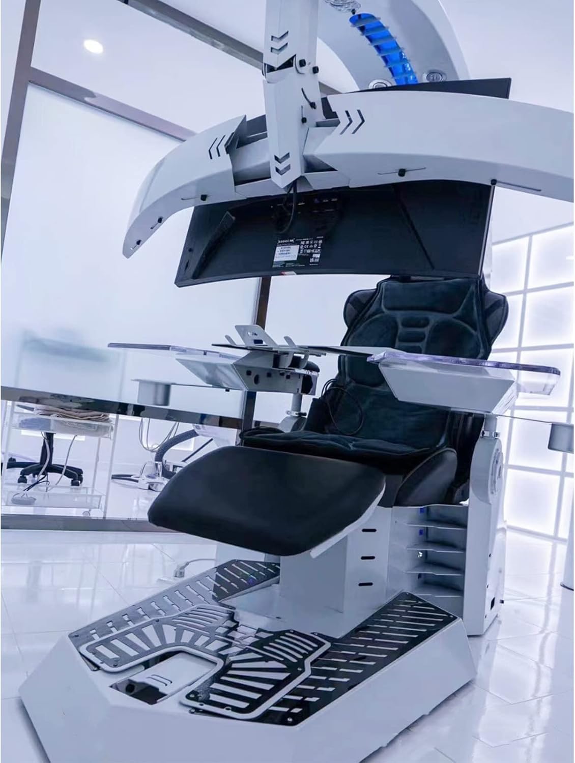 best gaming cockpit chair,gaming cockpit chair worth buying,gaming cockpit chair pros cons,should I buy a gaming cockpit,gaming cockpit vs racing sim,luxury gaming chair cockpit unboxing and complete package contents