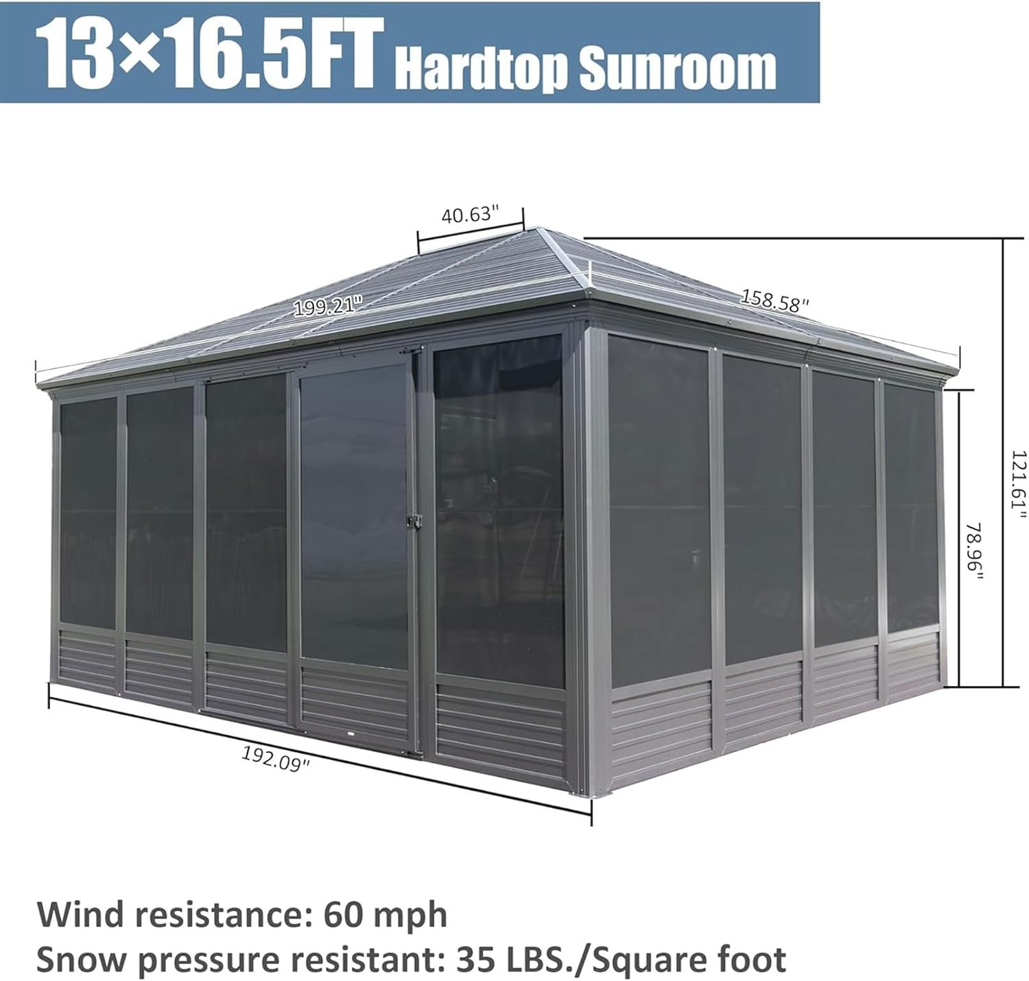 best hardtop enclosed sunroom,hardtop sunroom worth buying,hardtop enclosed gazebo pros cons,hardtop solarium vs soft top,should I buy a hardtop sunroom,best all weather sunroom unboxing and complete package contents