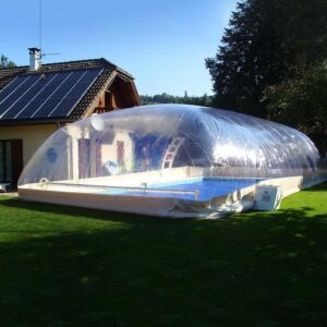 Image 1 of best inflatable pool cover