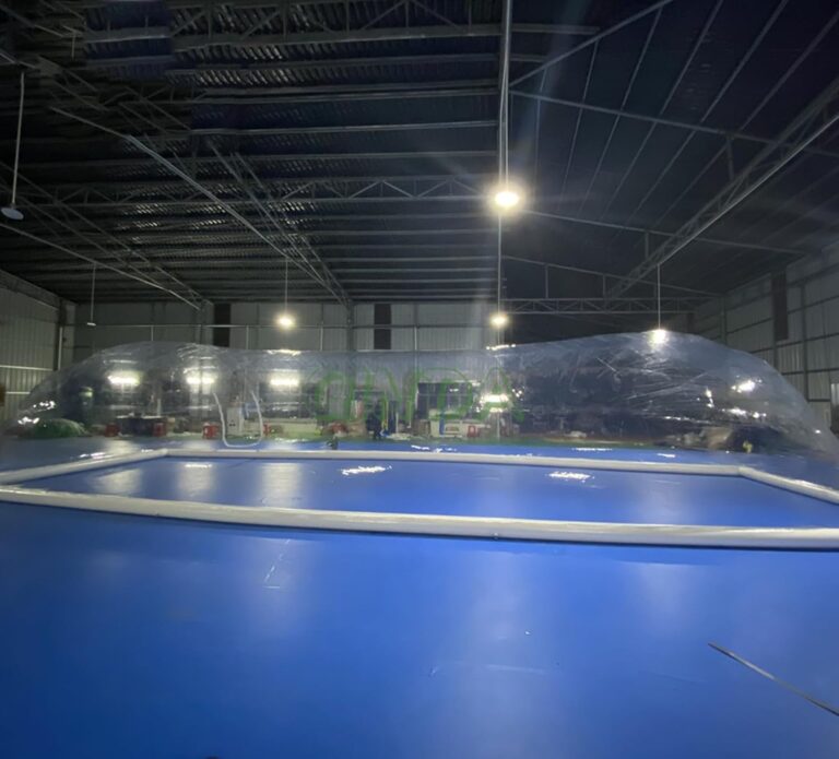Image 1 of best inflatable pool dome