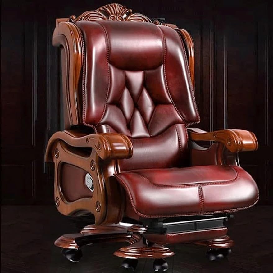best leather manager recliner chair,leather manager chair worth buying,big manager recliner pros cons,should I buy a leather recliner chair,leather manager chair vs alternatives,best office recliner chair unboxing and complete package contents