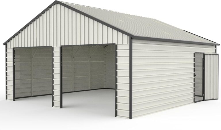 Image 1 of best metal garage shed