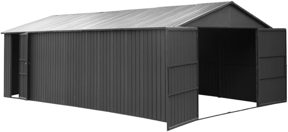 best metal garage shed,metal garage shed worth buying,should I buy a metal garage shed,metal garage shed pros and cons,metal garage shed vs wood,callmego metal shed honest - detailed features and technical specifications