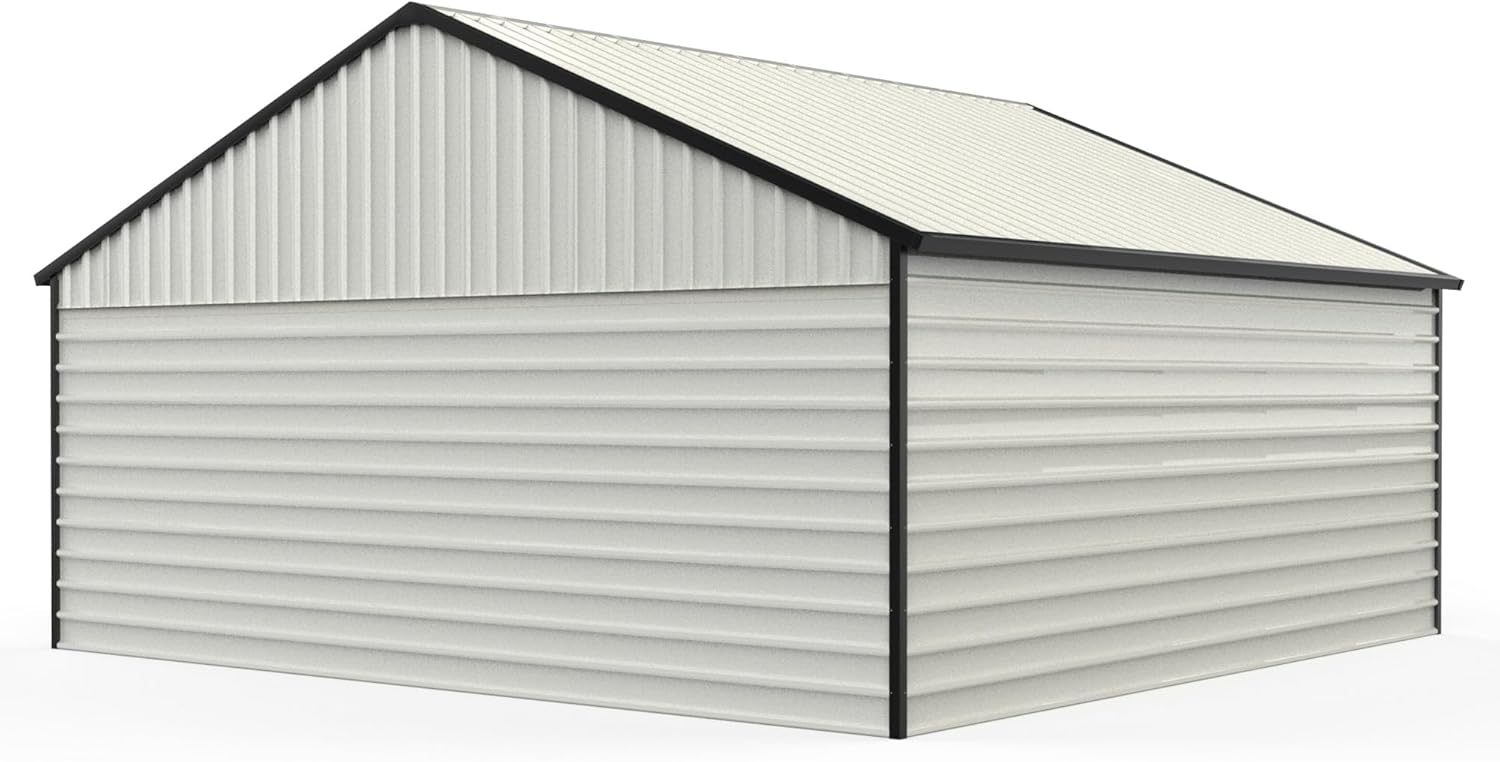 best metal garage shed,metal garage shed vs wood,is metal garage shed worth it,best metal shed for vehicles,metal garage shed pros cons,should I buy a metal garage shed unboxing and complete package contents