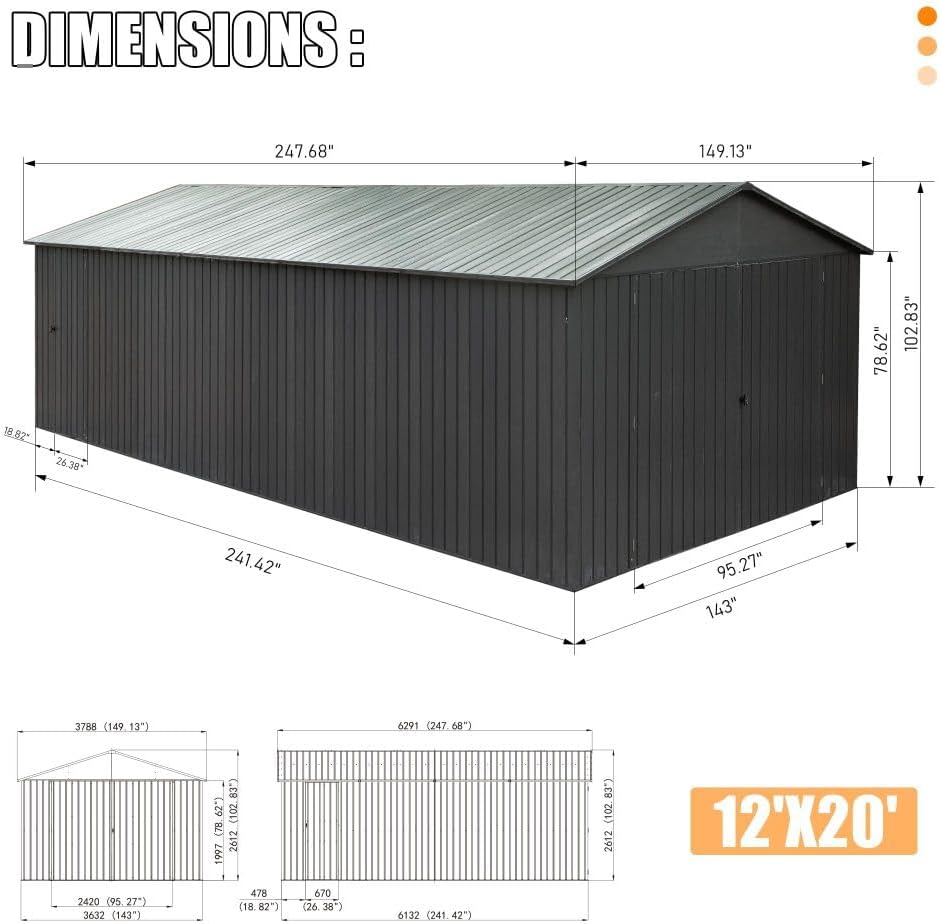 Step-by-step guide for best metal garage shed,metal garage shed worth buying,should I buy a metal garage shed,metal garage shed pros cons,metal garage shed vs wood,CallMeGo metal shed honest - complete tutorial