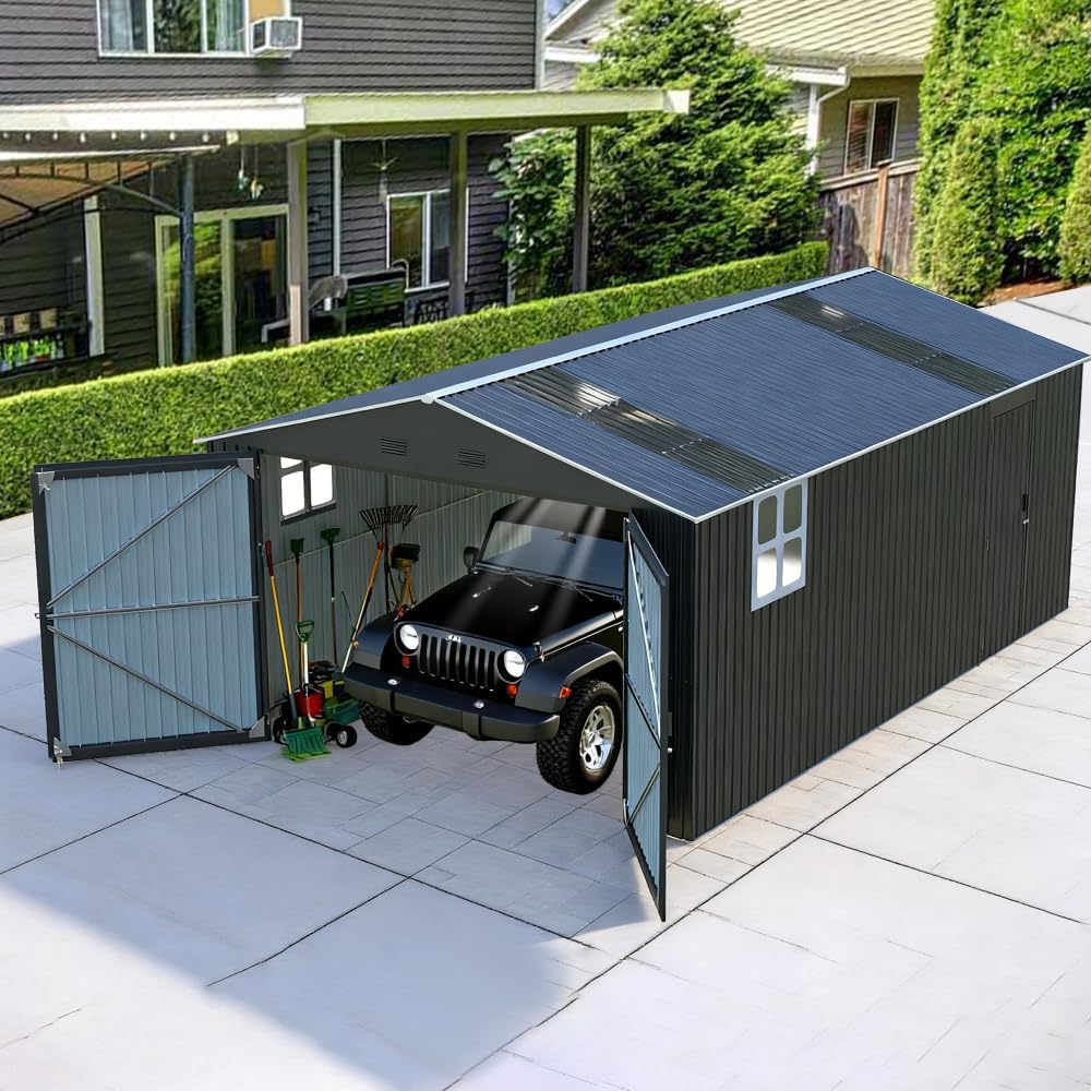 best metal outdoor storage shed,metal storage shed worth buying,metal shed pros and cons,CallMeGo shed honest assessment,metal shed vs wood shed,should I buy a metal storage shed - detailed features and technical specifications