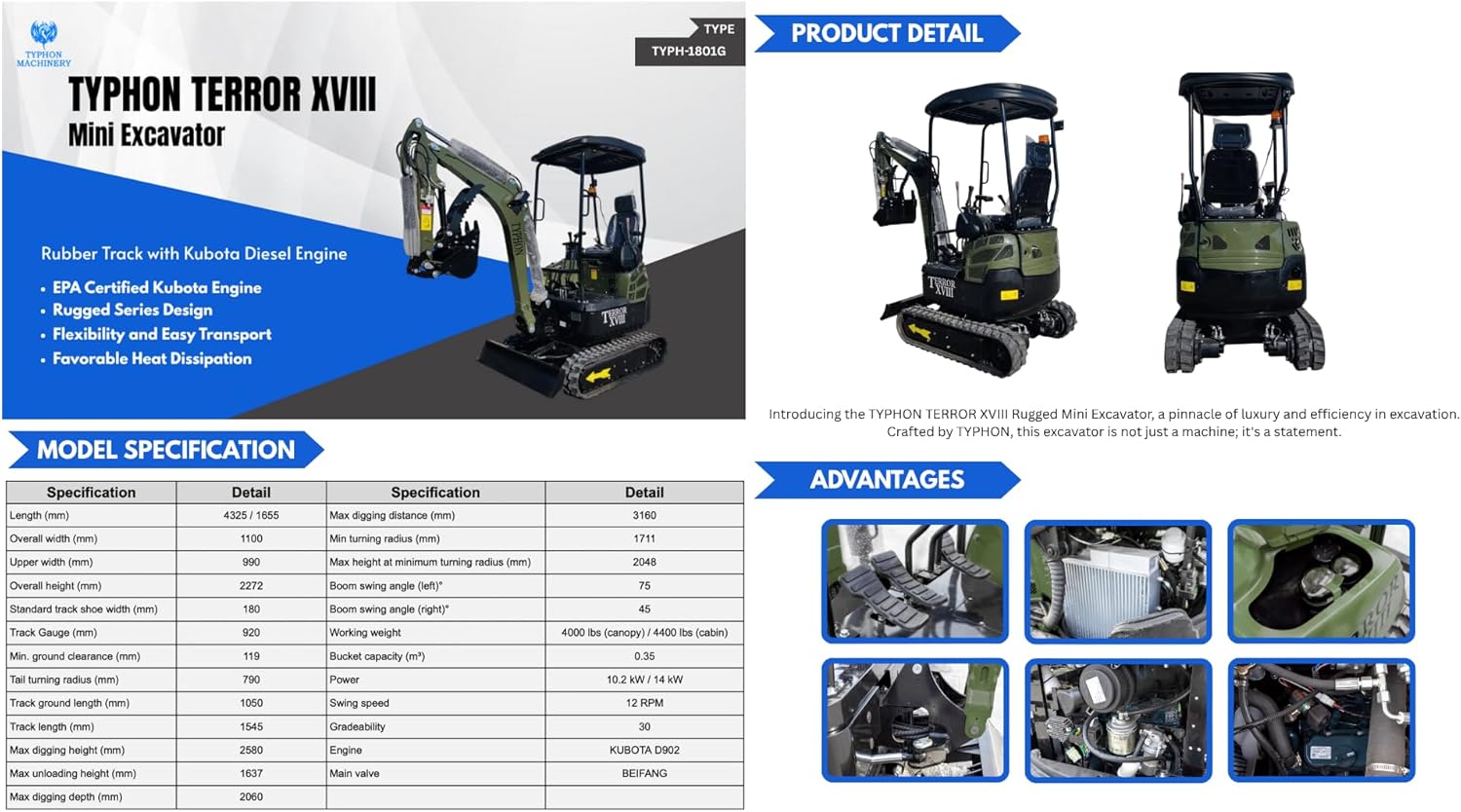 Step-by-step guide for best mini excavator with kubota engine,should I buy a typhon mini excavator,kubota diesel excavator pros cons,mini excavator for landscaping worth buying,small digger for construction projects,4,000 lb excavator features - complete tutorial