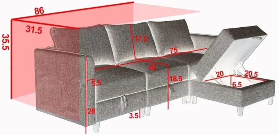 best modular sectional sofa,modular sectional sofa worth buying,modular sofa pros and cons,should I buy a modular sectional,modular sectional vs traditional sofa,best convertible sofa with storage unboxing and complete package contents